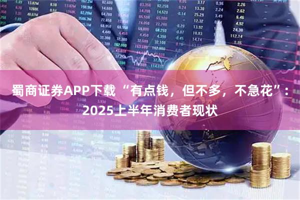 蜀商证券APP下载 “有点钱，但不多，不急花”：2025上半年消费者现状